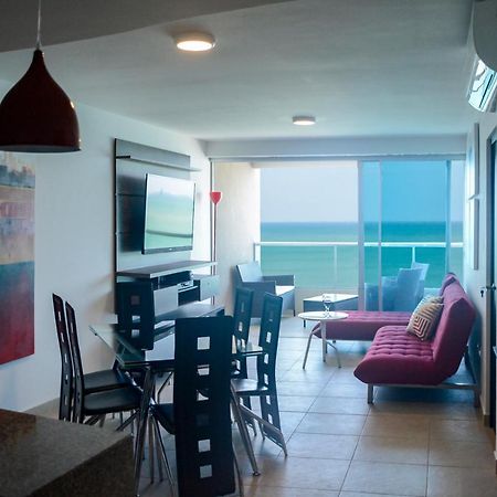 Апартаменты Lindo Departamento Al Pie De Playa Edificio Torre Oceanica Салинас Экстерьер фото
