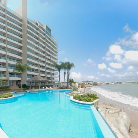 Апартаменты Lindo Departamento Al Pie De Playa Edificio Torre Oceanica Салинас Экстерьер фото
