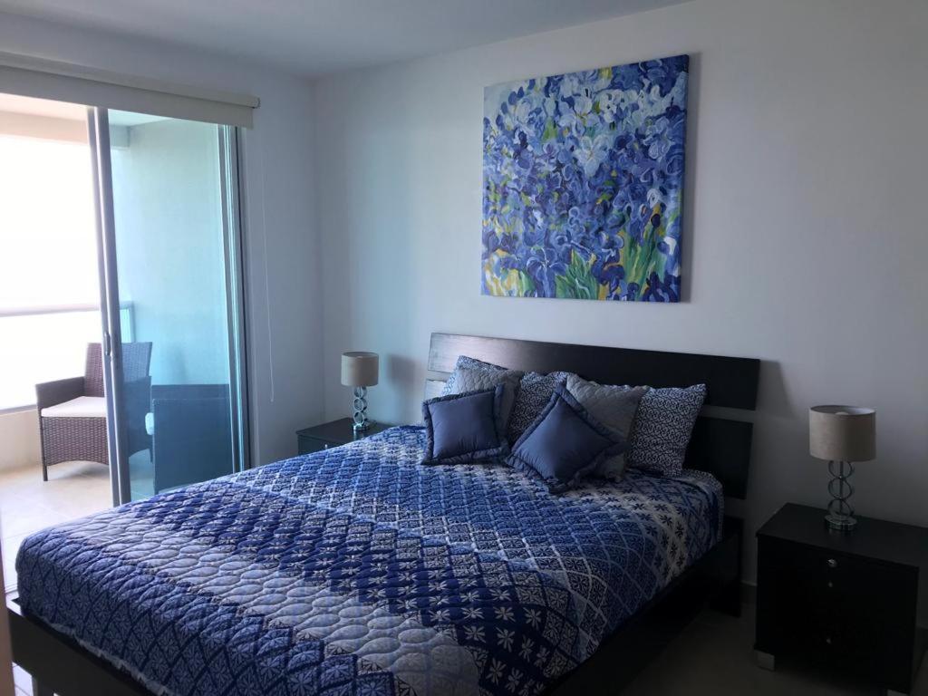 Апартаменты Lindo Departamento Al Pie De Playa Edificio Torre Oceanica Салинас Экстерьер фото