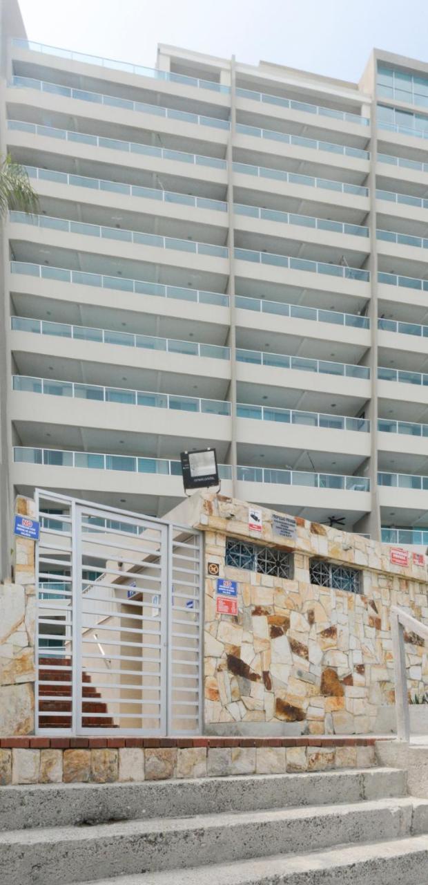 Апартаменты Lindo Departamento Al Pie De Playa Edificio Torre Oceanica Салинас Экстерьер фото