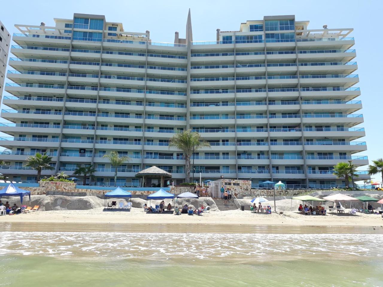 Апартаменты Lindo Departamento Al Pie De Playa Edificio Torre Oceanica Салинас Экстерьер фото
